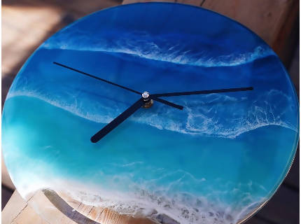 Make an Ocean Clock Using Resin – EngageLoop